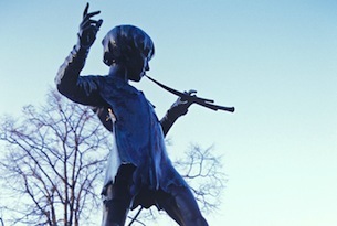 Peter Pan Statue in Kensington Gardens